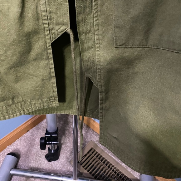 Civil Regime Olive long coat - Picture 4 of 13